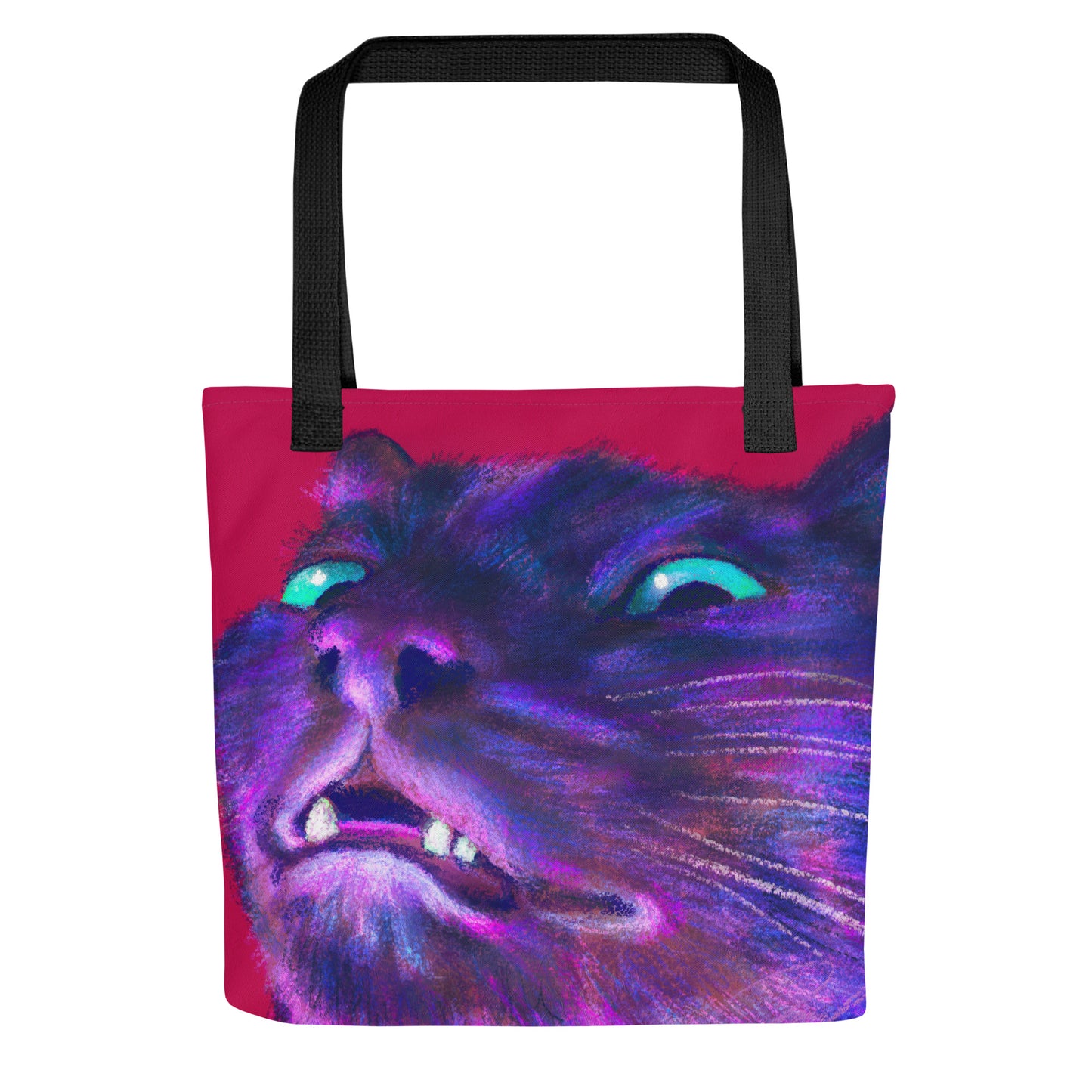 Close Encounters Collection - "Spoopy" Tote Bag | Tote Bag with a Black Cat