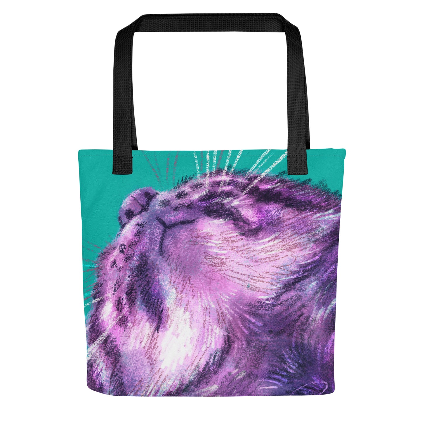 Close Encounters Collection - "Double Chin" Tote Bag | Tote Bag with a Cat's Chin