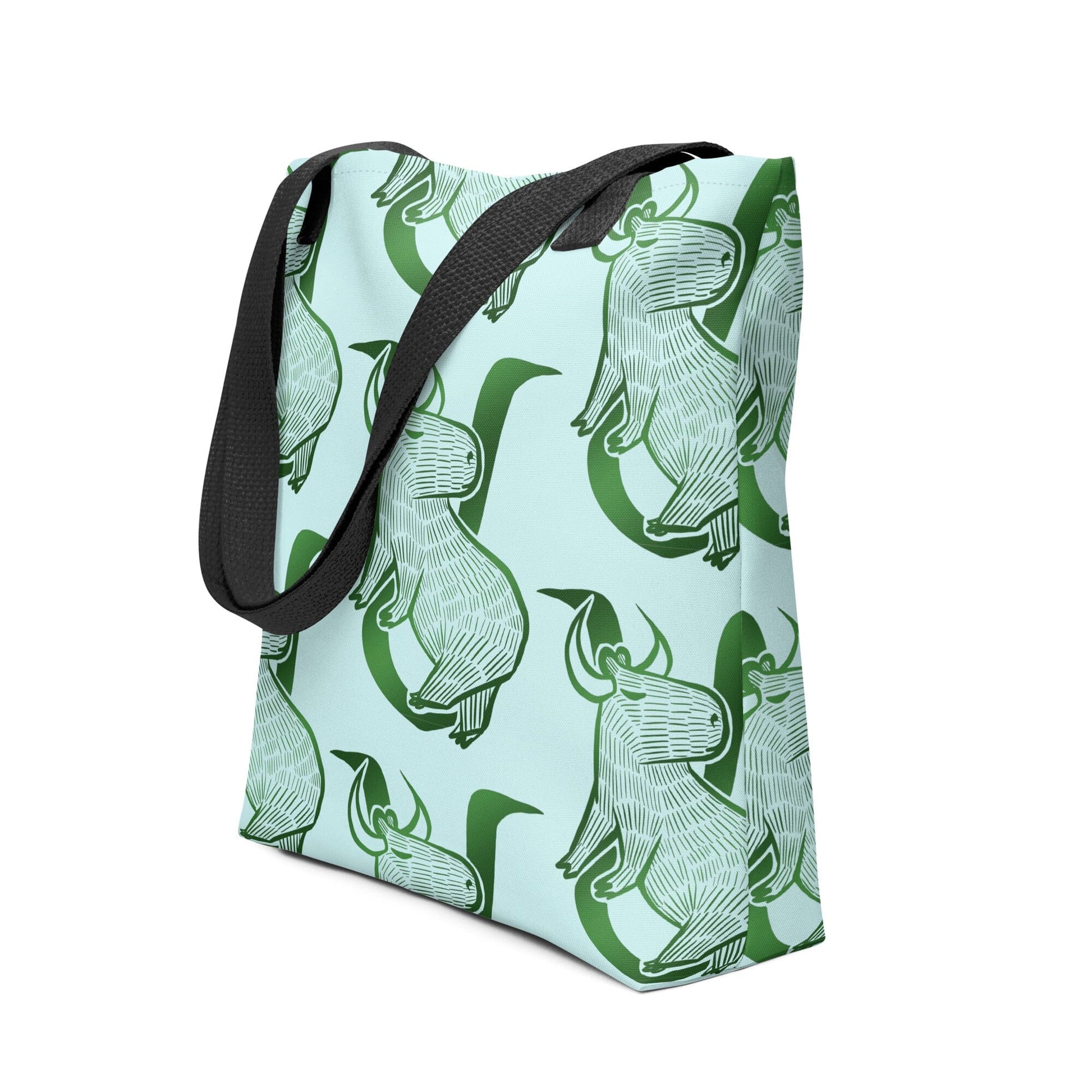 Capybara Zodiac - 02 - Taurus Tote Bag JoyousJoyfulJoyness 